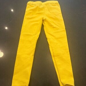 Janie and Jack Vibrant Yellow Leggings